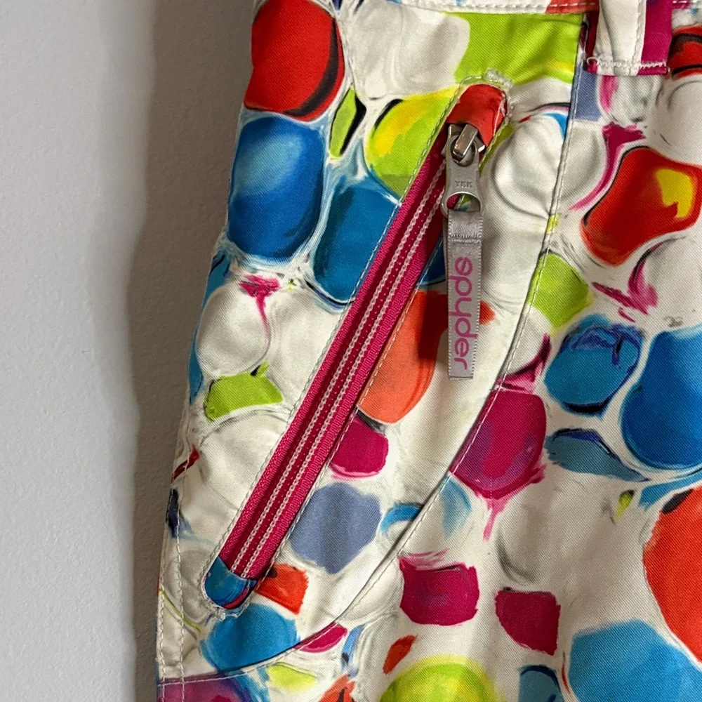 Spyder Multicolor Ski Pants ⛷️ - Picture 5 of 6